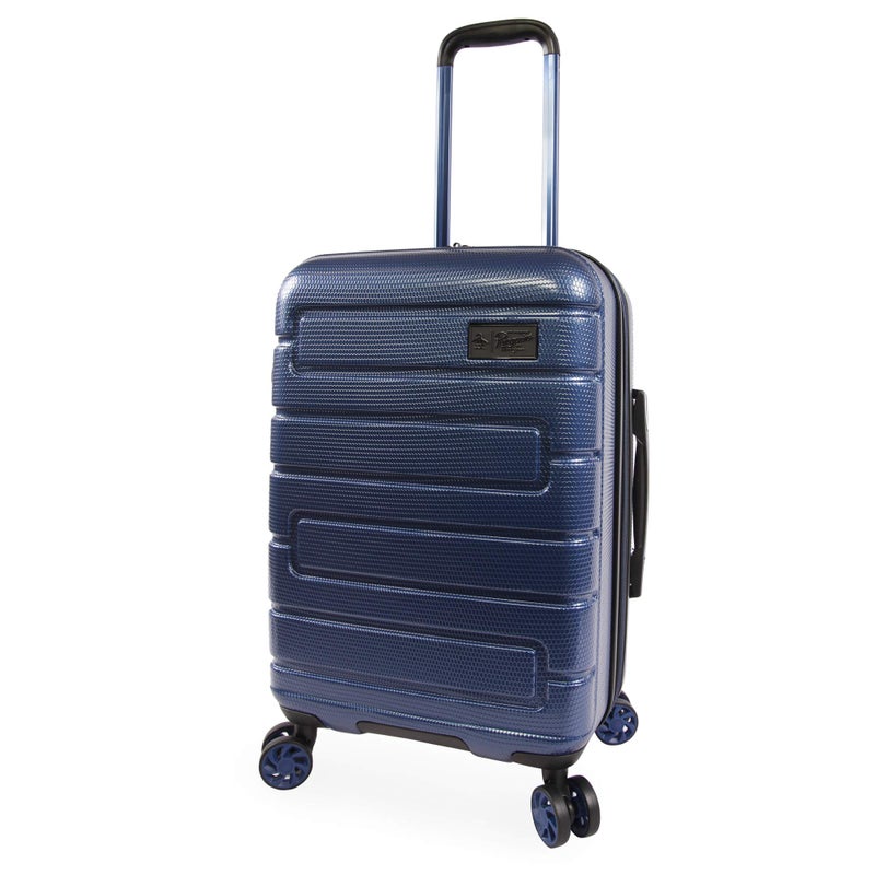 Original Penguin Crimson 21" Hardside Carry-on Spinner Luggage,Telescoping Handles, Metallic Blue, One Size - Image 2
